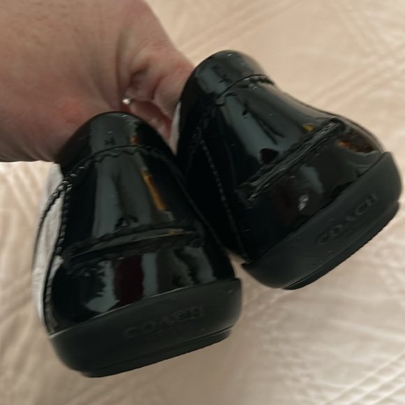 NWOT Coach Patent Leather Loafers (size 10) - Picture 4 of 5